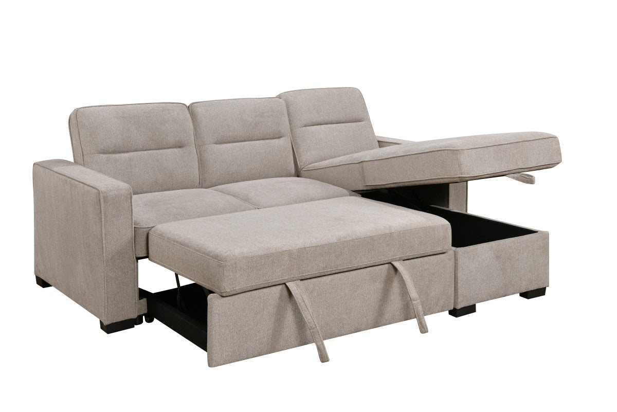 Sectional Sleeper (Taupe)