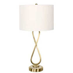 Infinity Brass Table Lamp
