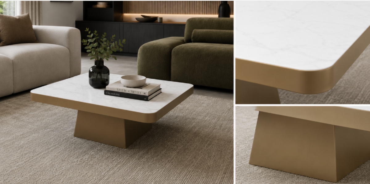 Coffee Table (Gold) - 801411