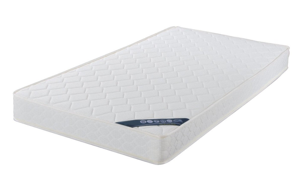 Queen Bed & Mattress Set (Black)