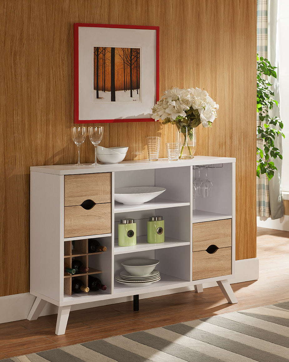 Buffet/Server (White/Oak)