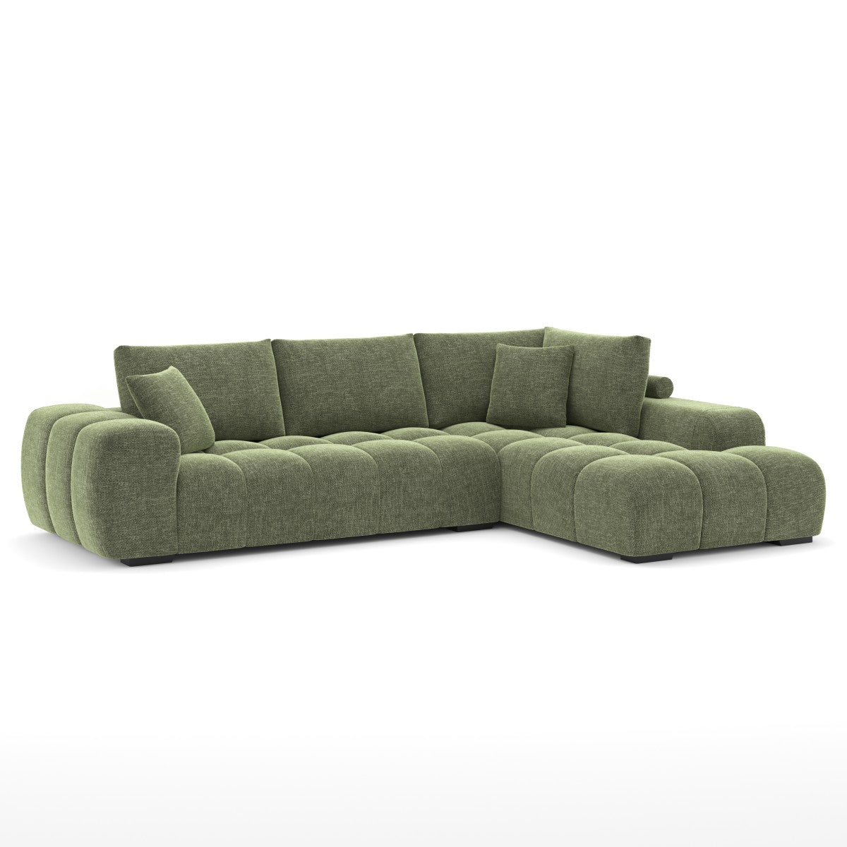 Zara RHF Sectional (Green)