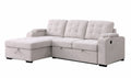 Lennox LHF Sectional Sleeper (Beige)