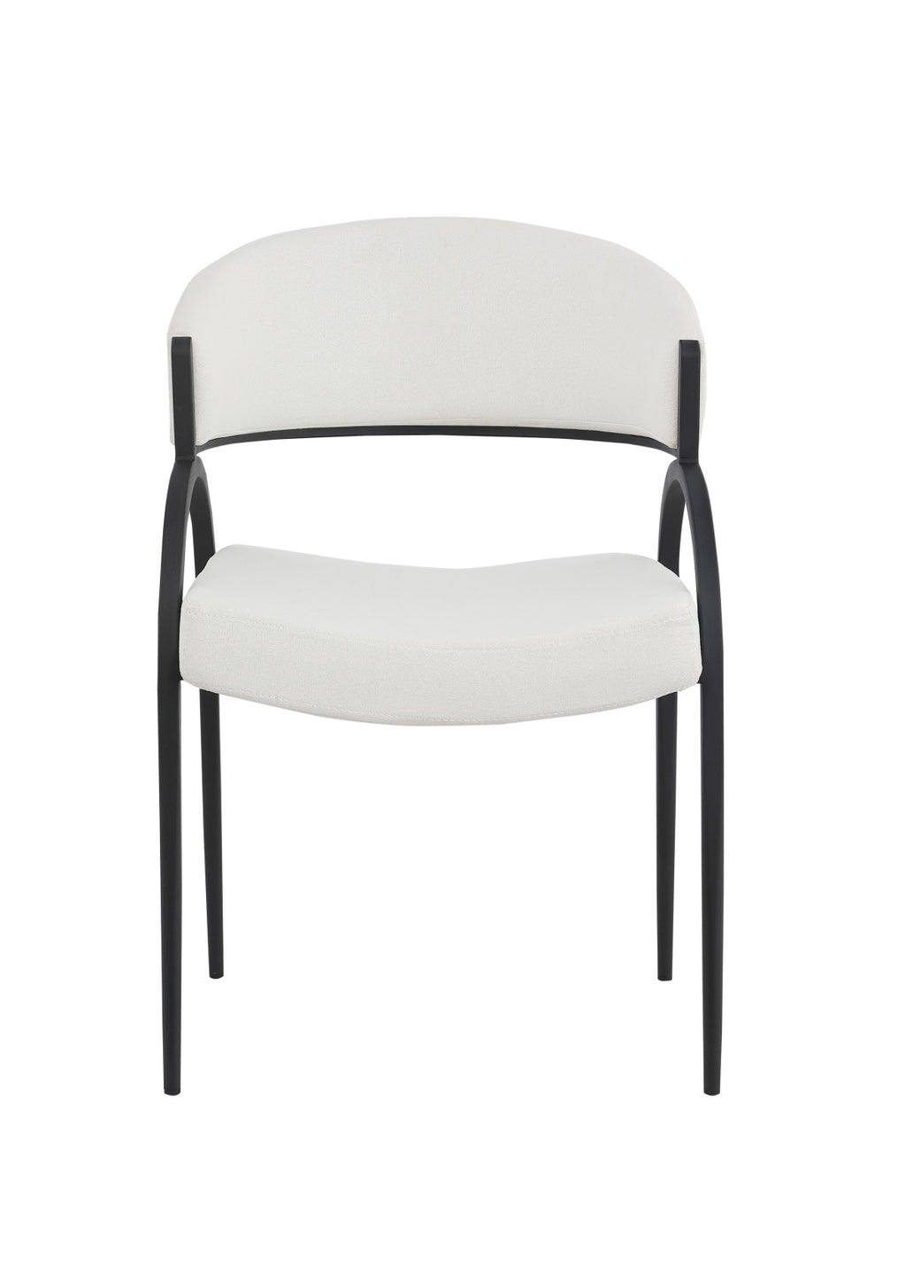 Dining Chair (Cream/Black) (Set of 2)