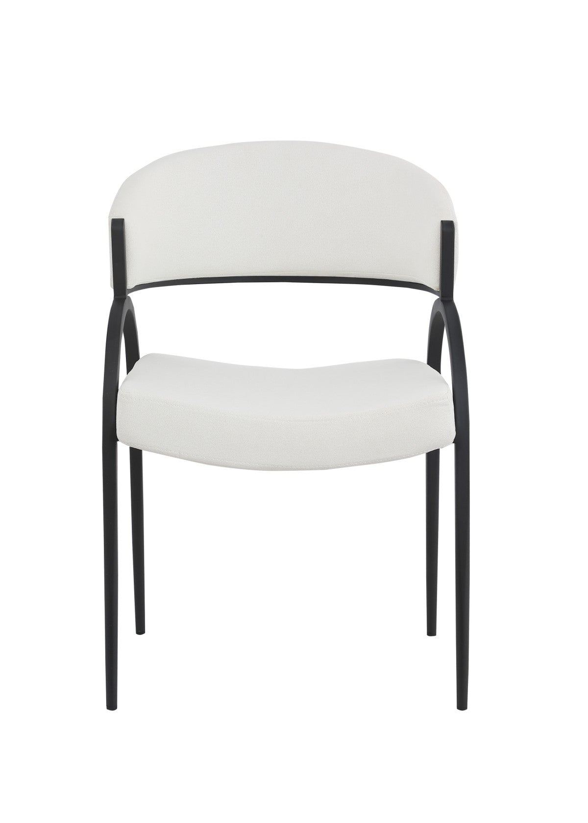Dining Chair (Cream/Black) (Set of 2)