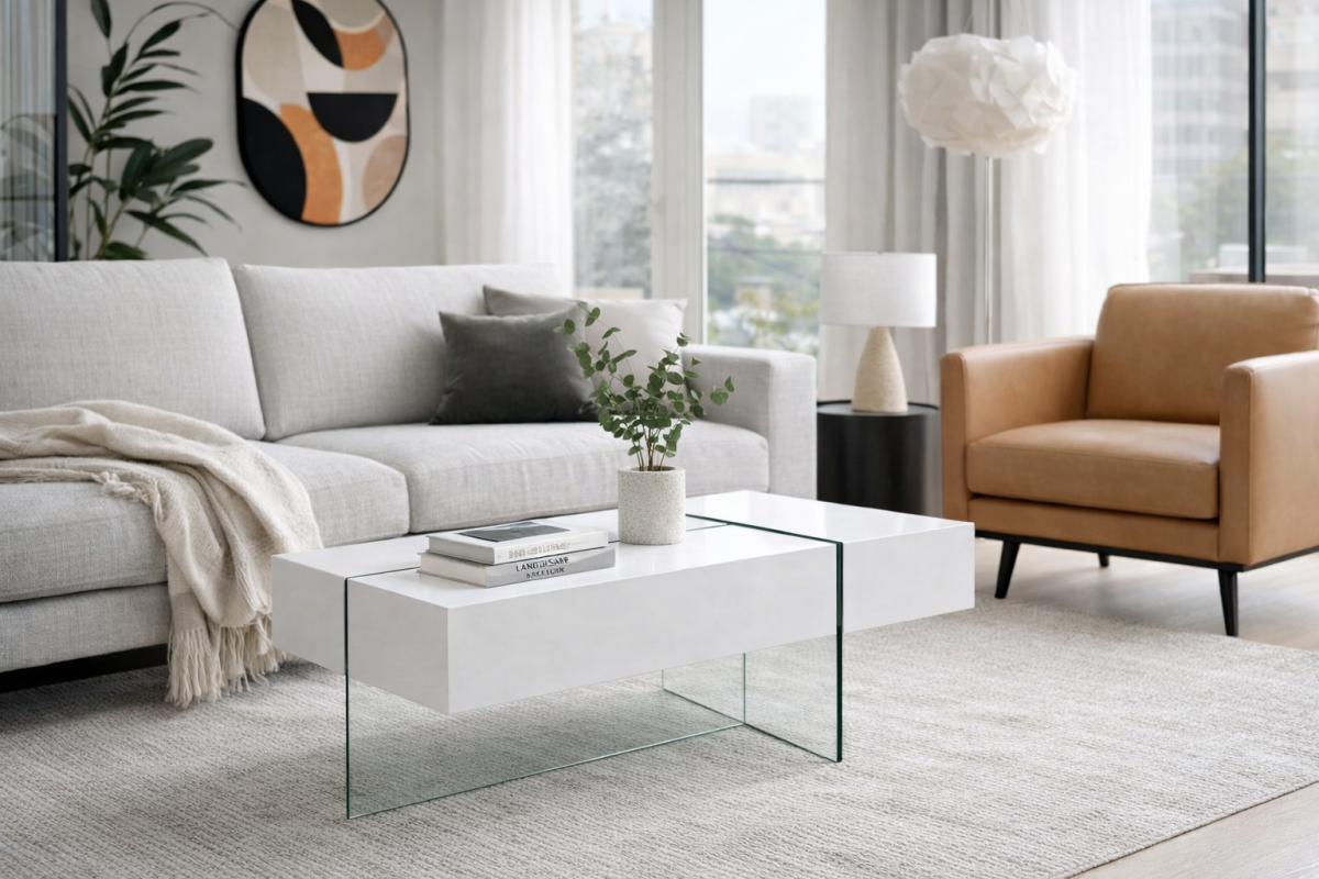 Coffee Table (White) - 340-02
