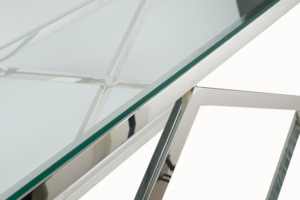 Sofa Table (Silver)
