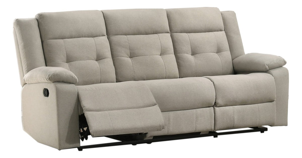 Tennessee Recliner Sofa (Beige)