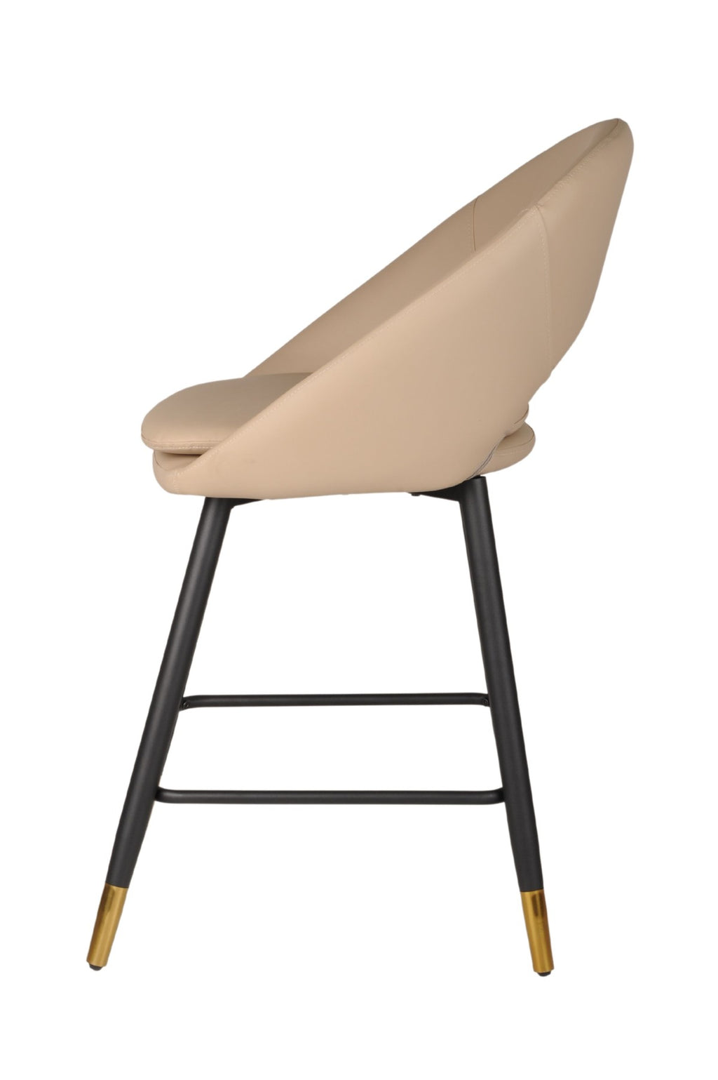 Mila Counter Stool (Beige) (Set of 2)