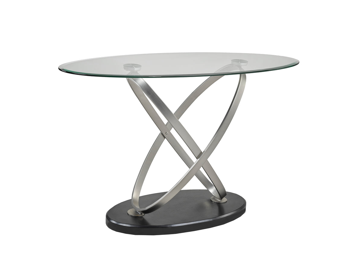 Sofa Table (Black/Silver)