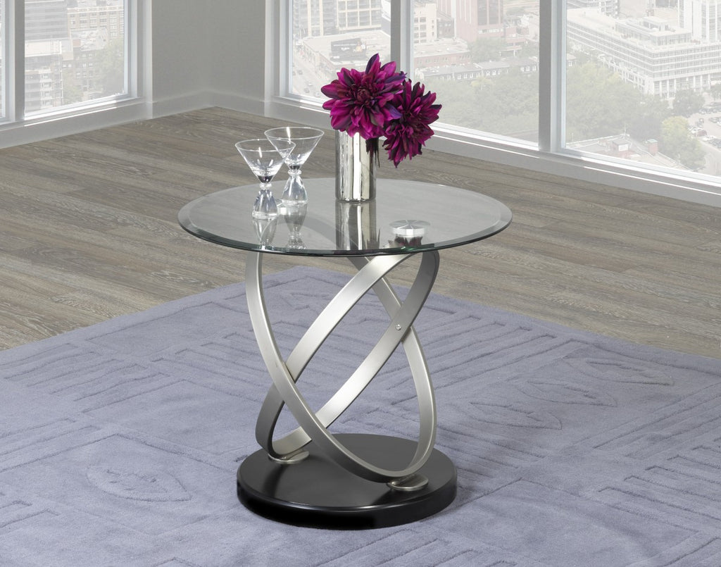 3-Piece Coffee Set (Black/Silver)