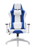 Gaming Chair (White/Blue)