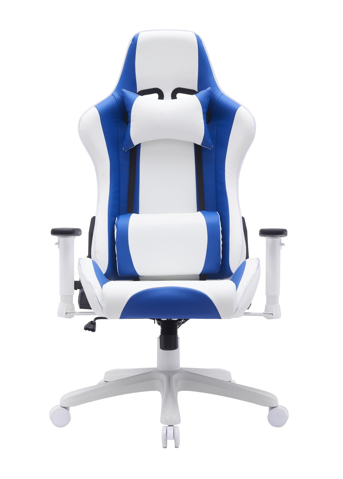 Gaming Chair (White/Blue)