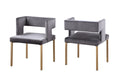 Dining Chair (Grey) (Set of 2)