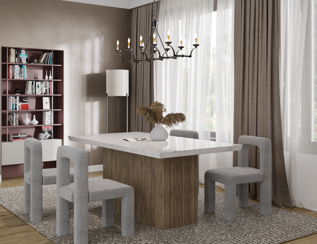 Dining Table (Grey Wash)