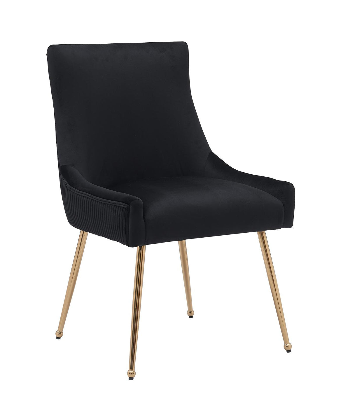 Celina Dining Chair (Black Gold) (Set of 2)