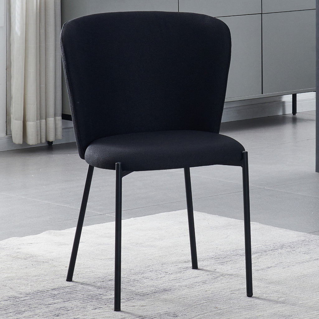 Lisa Black Dining Chairs (Set of 2)