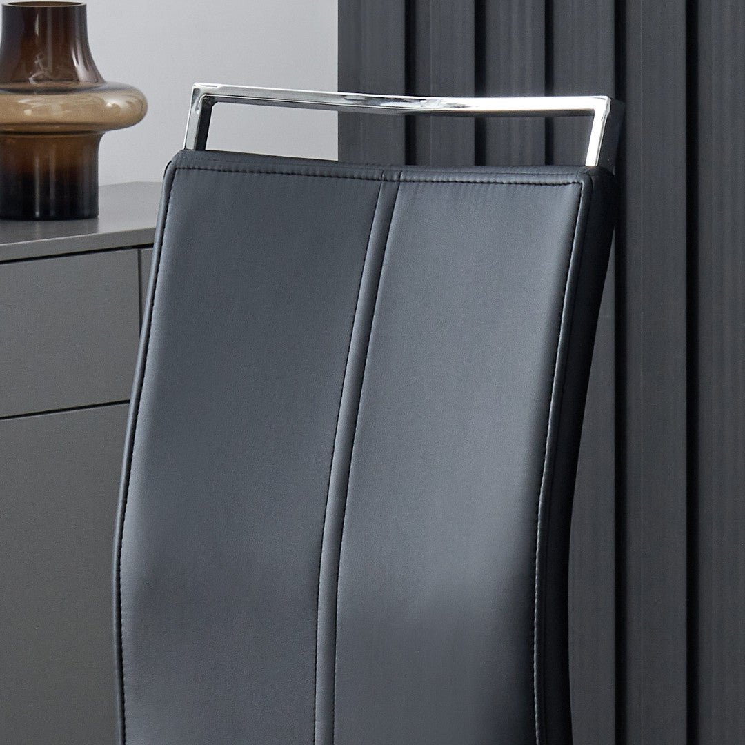 Salsa and Francis Black Dining Set