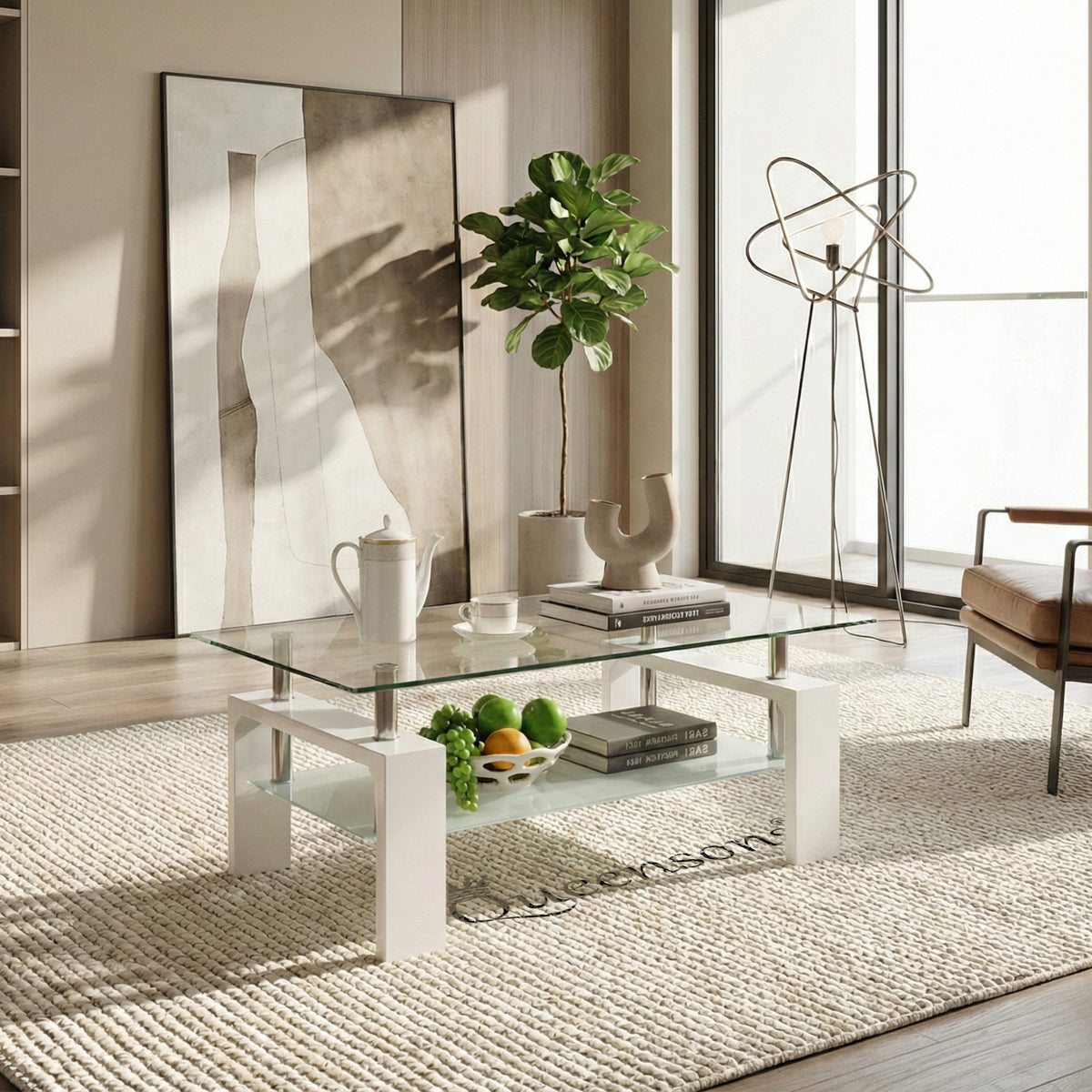 Infinity Coffee Table White