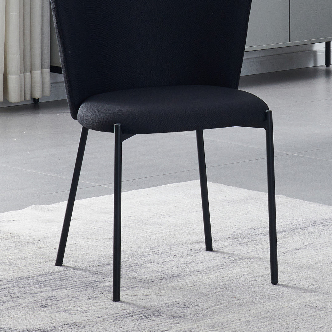Lisa Black Dining Chairs (Set of 2)