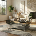 Oscar Coffee Table Grey (47" x 25.5")