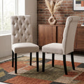 Roxy Beige Dining Chair (Set of 2)