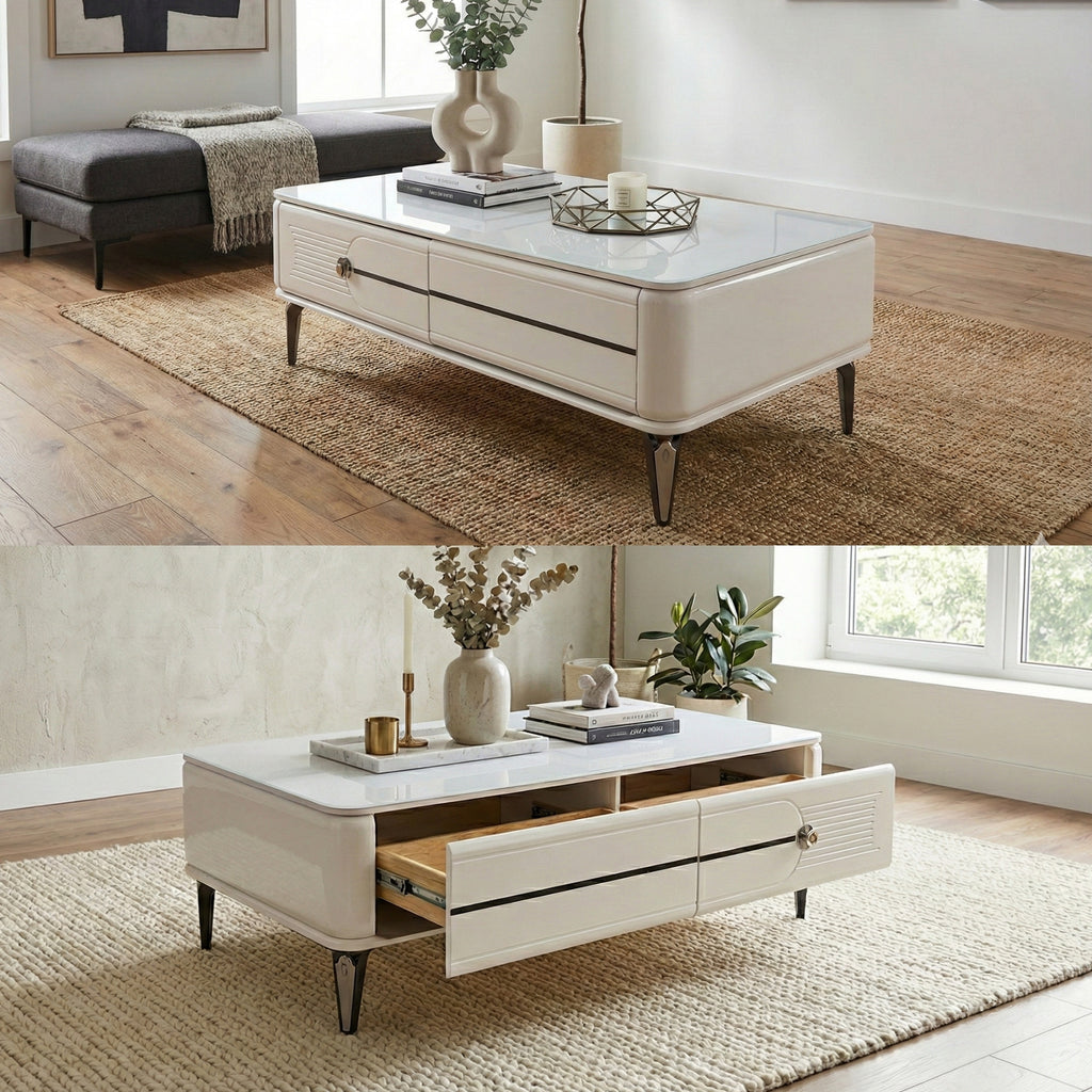 Nova Coffee Table White Gloss