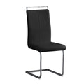 Francis Black Dining Chair (Set of 2)