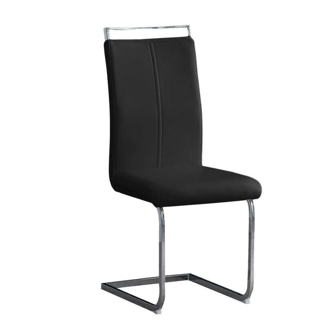 Francis Black Dining Chair (Set of 2)