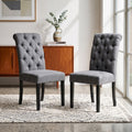 Roxy Dark Grey Dining Chair (Set of 2)