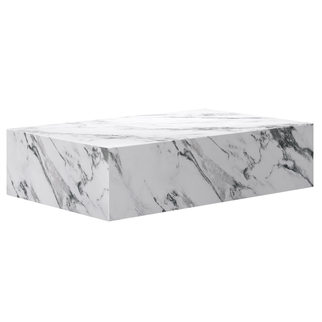 Artemis Rectangular Coffee Table (Bulgari White)