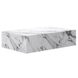 Artemis Rectangular Coffee Table (Bulgari White)