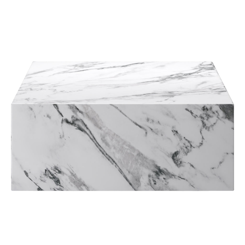 Artemis Rectangular Coffee Table (Bulgari White)