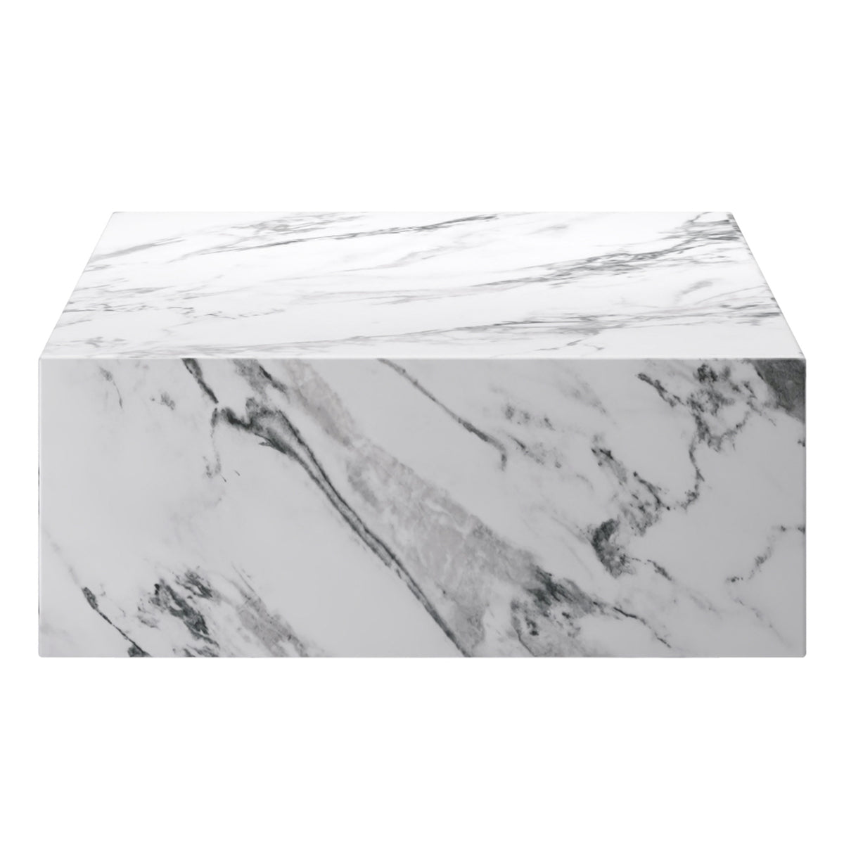 Artemis Rectangular Coffee Table (Bulgari White)