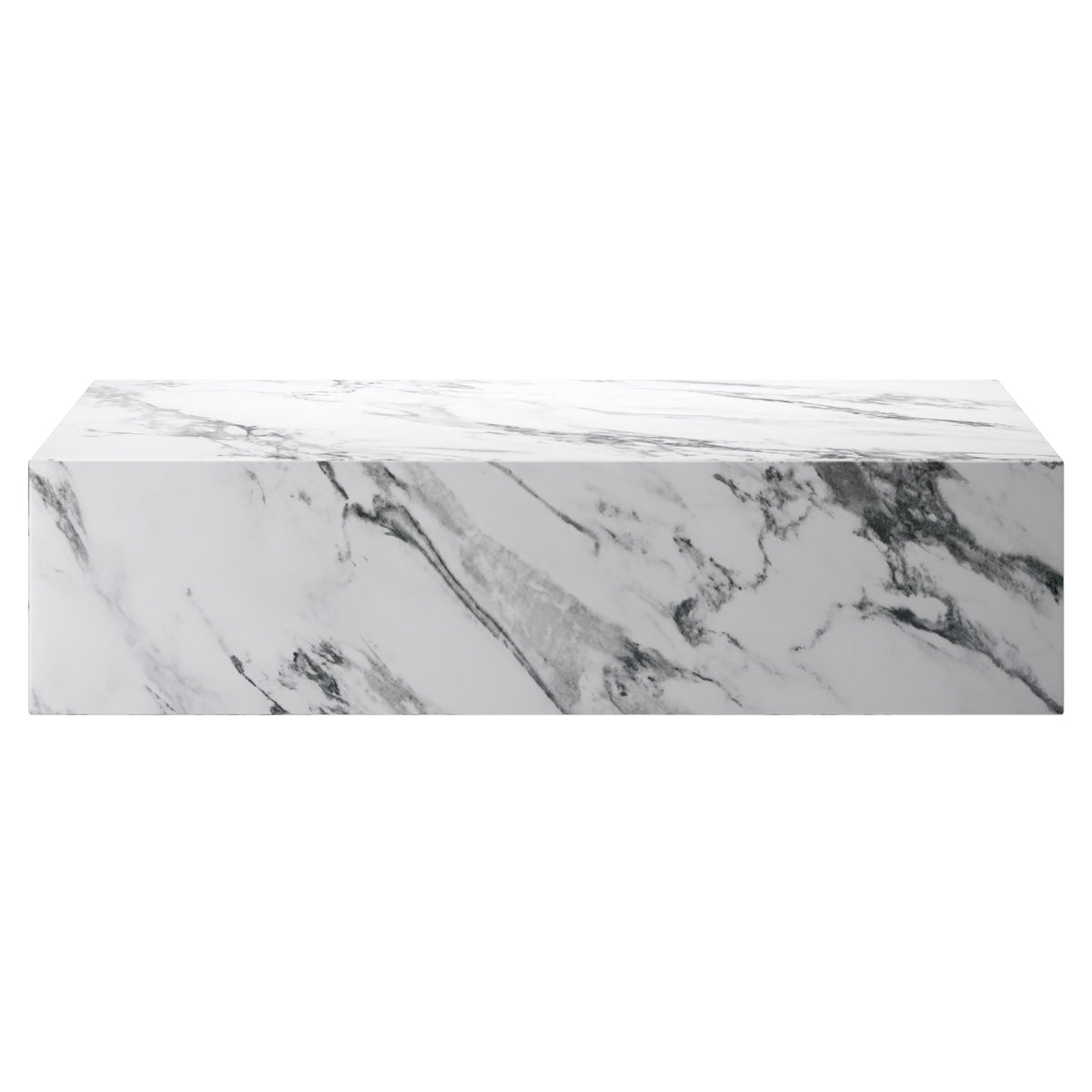 Artemis Rectangular Coffee Table (Bulgari White)