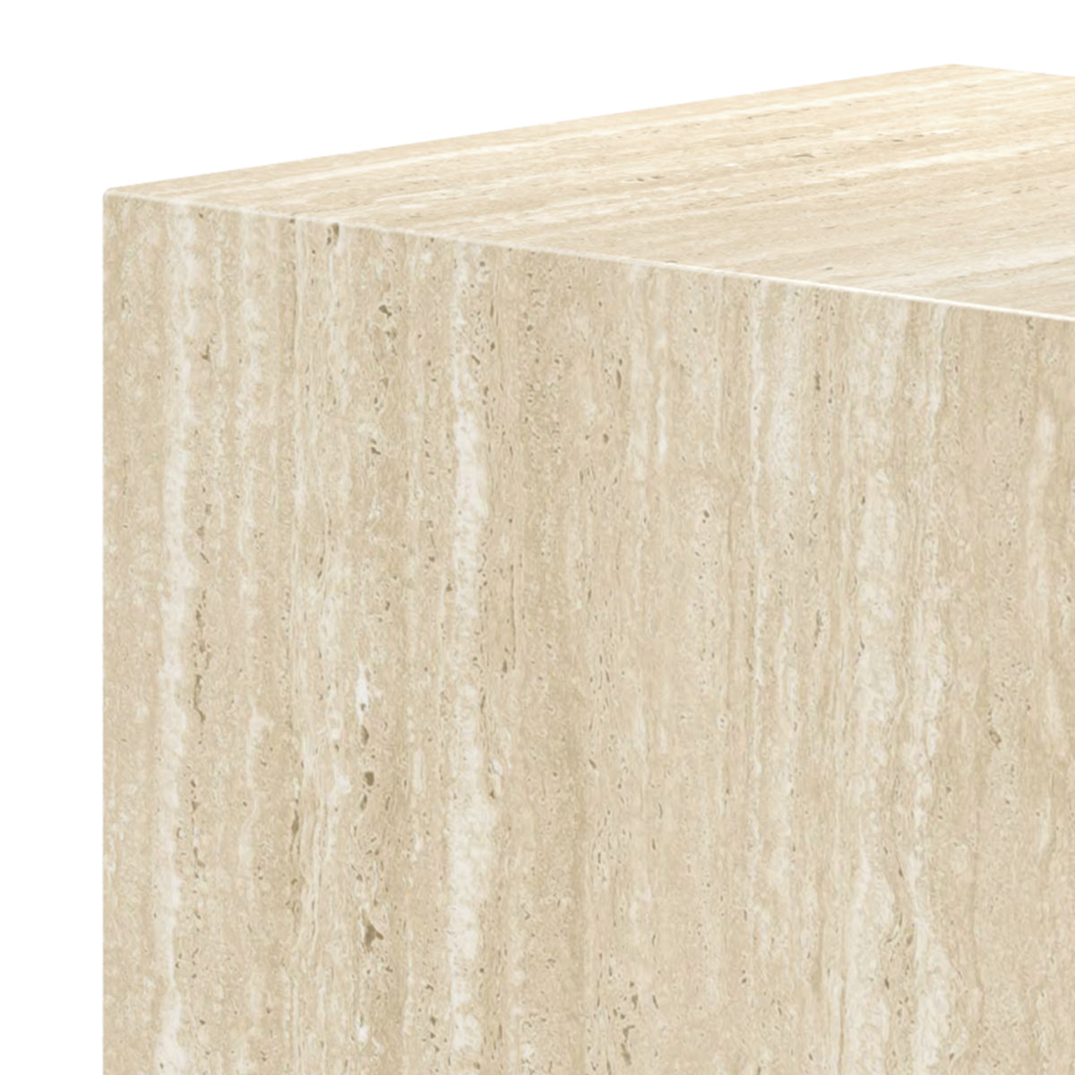 Artemis Rectangular Coffee Table (Travertine)