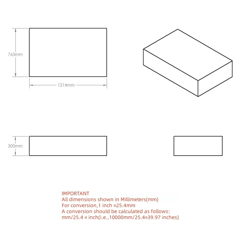Artemis Rectangular Coffee Table (Travertine)