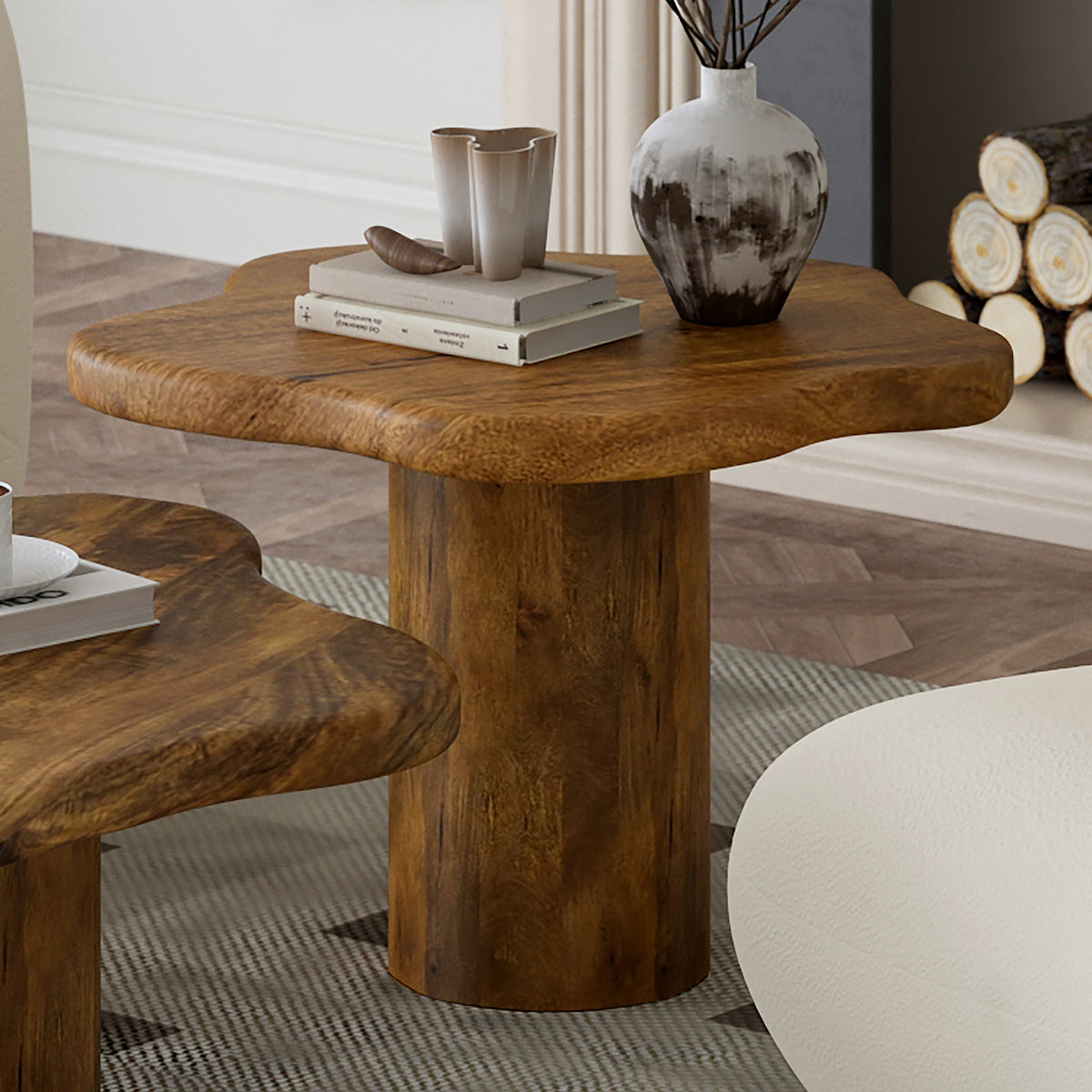 Mayal Large Coffee Table (Walnut)