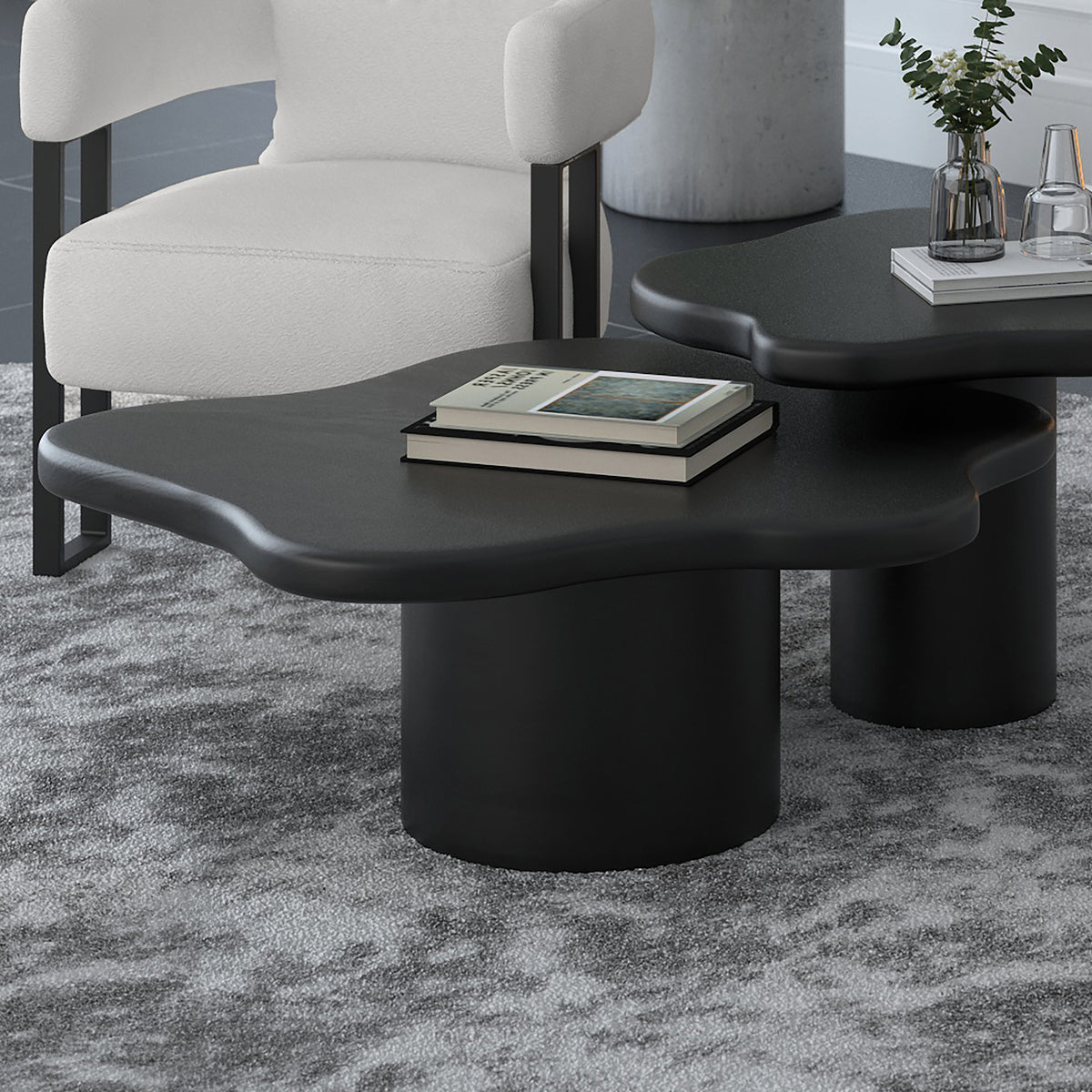 Mayal Small Coffee Table (Black)
