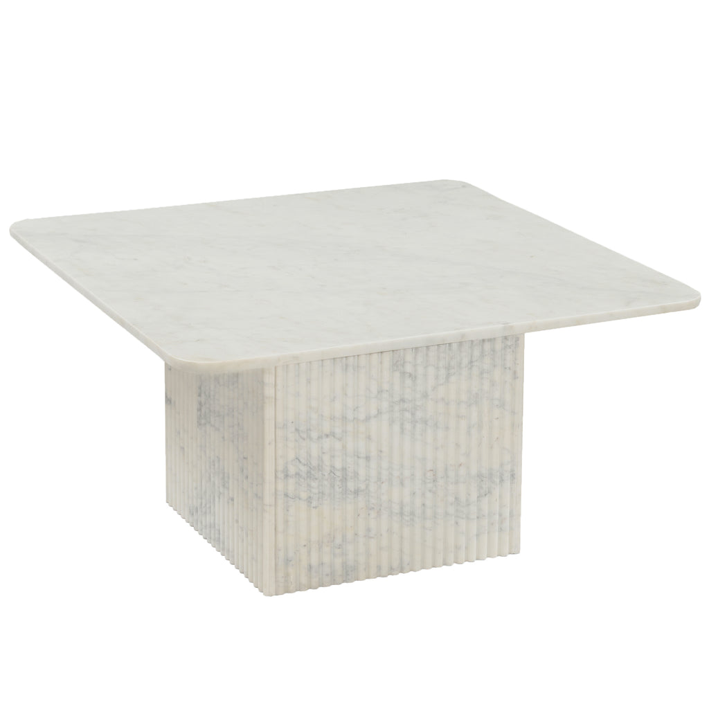 Roland Square Coffee Table (White)