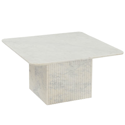 Roland Square Coffee Table (White)