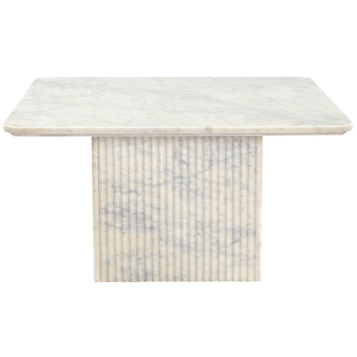 Roland Square Coffee Table (White)