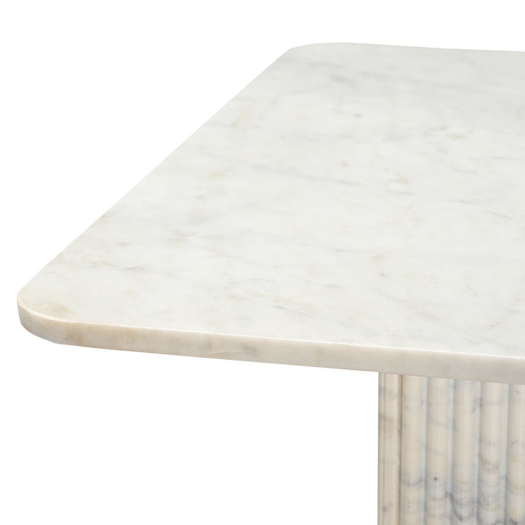 Roland Square Coffee Table (White)