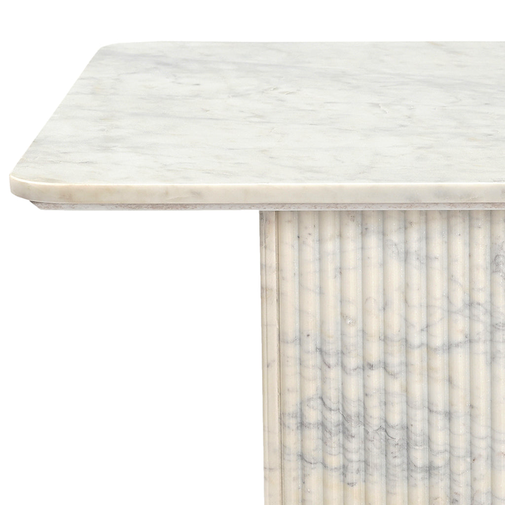 Roland Square Coffee Table (White)