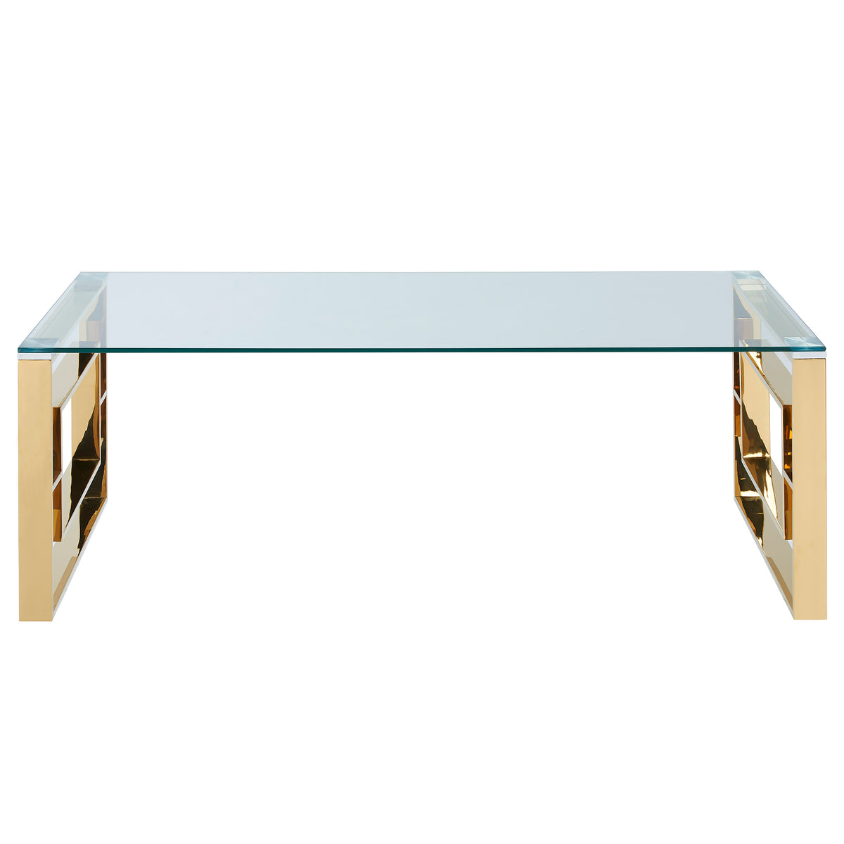 Eros Rectangular Coffee Table (Gold)