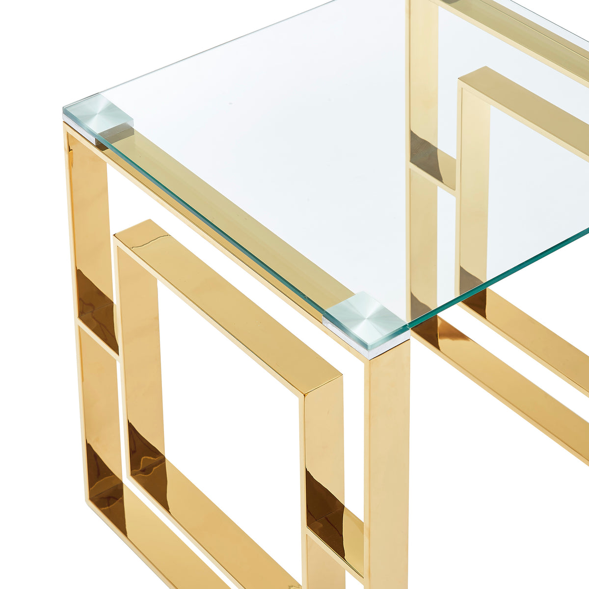 Eros Rectangular Coffee Table (Gold)