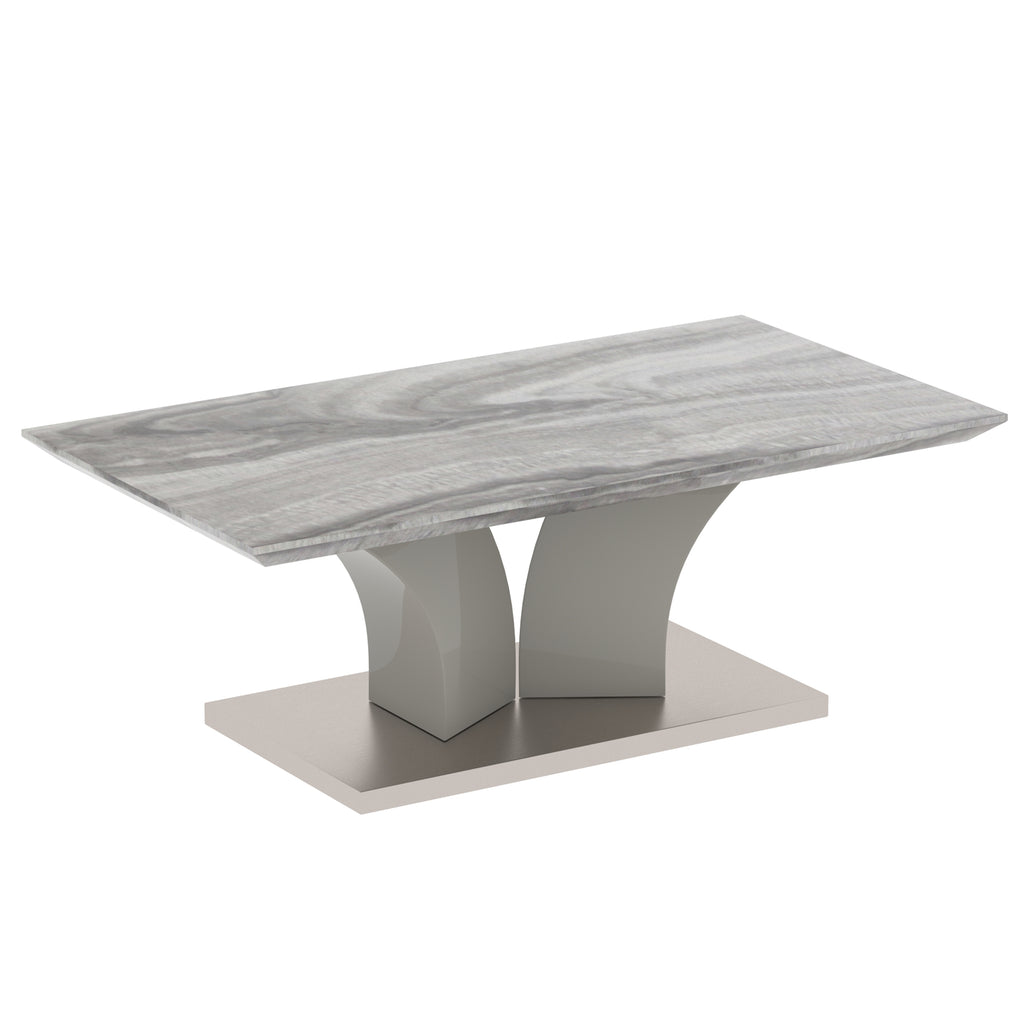 Napoli Rectangular Coffee Table (Light Grey)