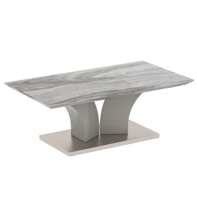 Napoli Rectangular Coffee Table (Light Grey)