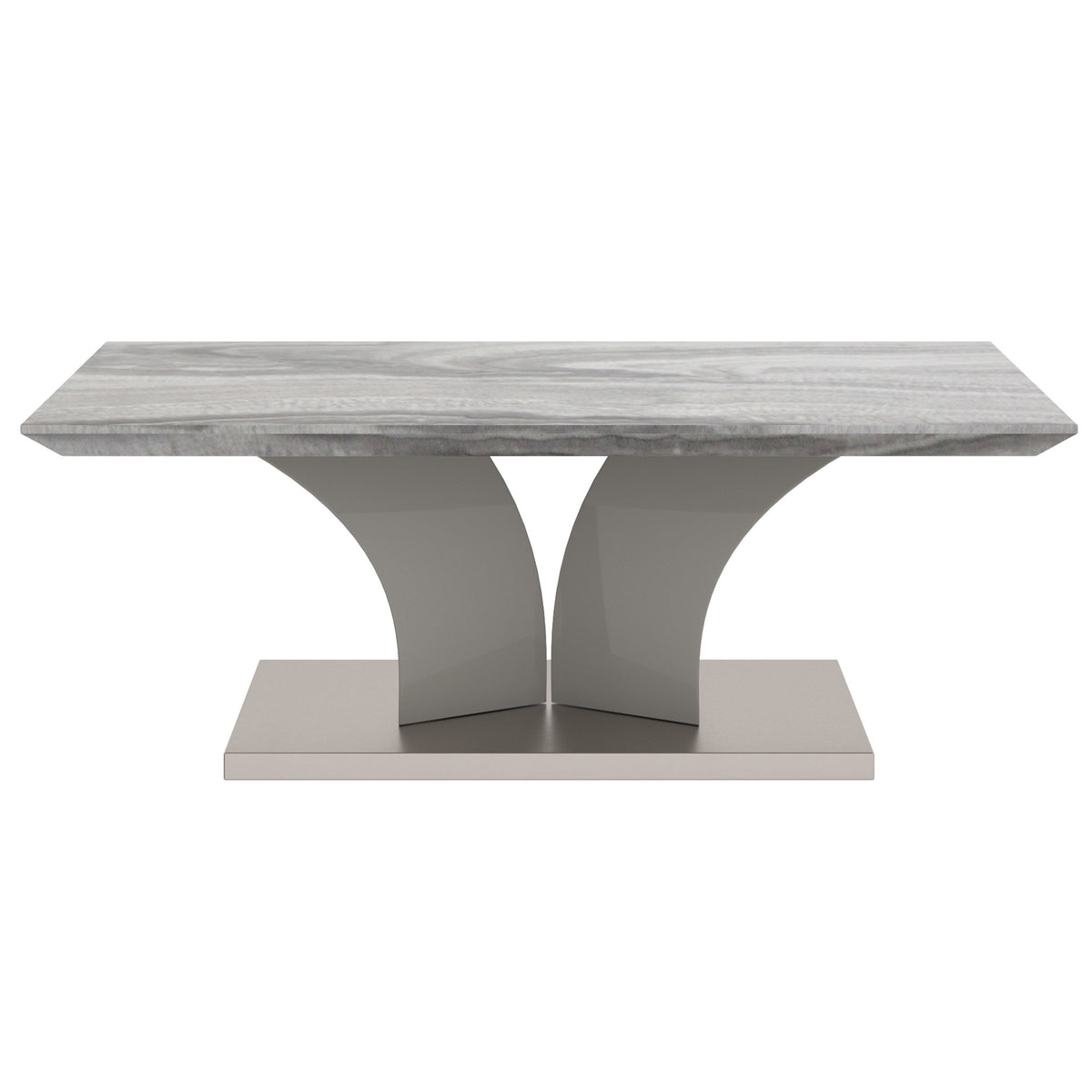 Napoli Rectangular Coffee Table (Light Grey)
