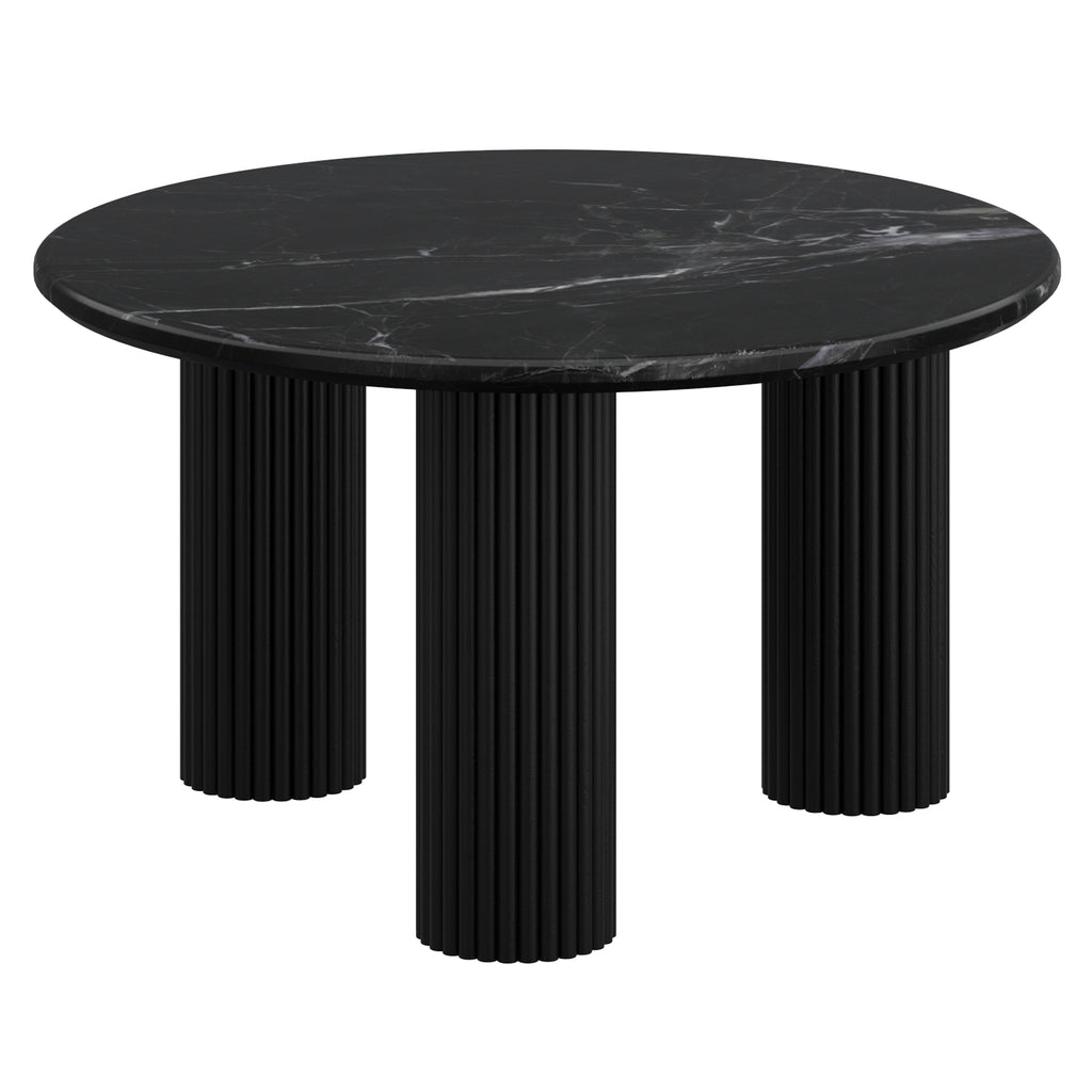 Jilsa Coffee Table (Black and Black)